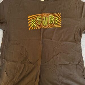 Ksubi Brown Graphic T-Shirt xxl nwot
